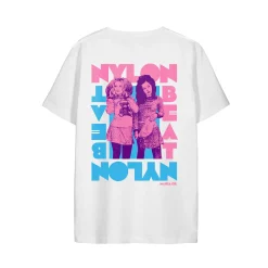 Makia x Nylon Beat t-paita Jonna&Erin T-Shirt, valkoinen