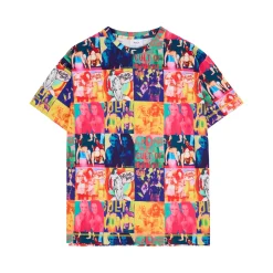 Makia x Nylon Beat t-paita Nylon Oversize T-shirt, monivärinen kuosi