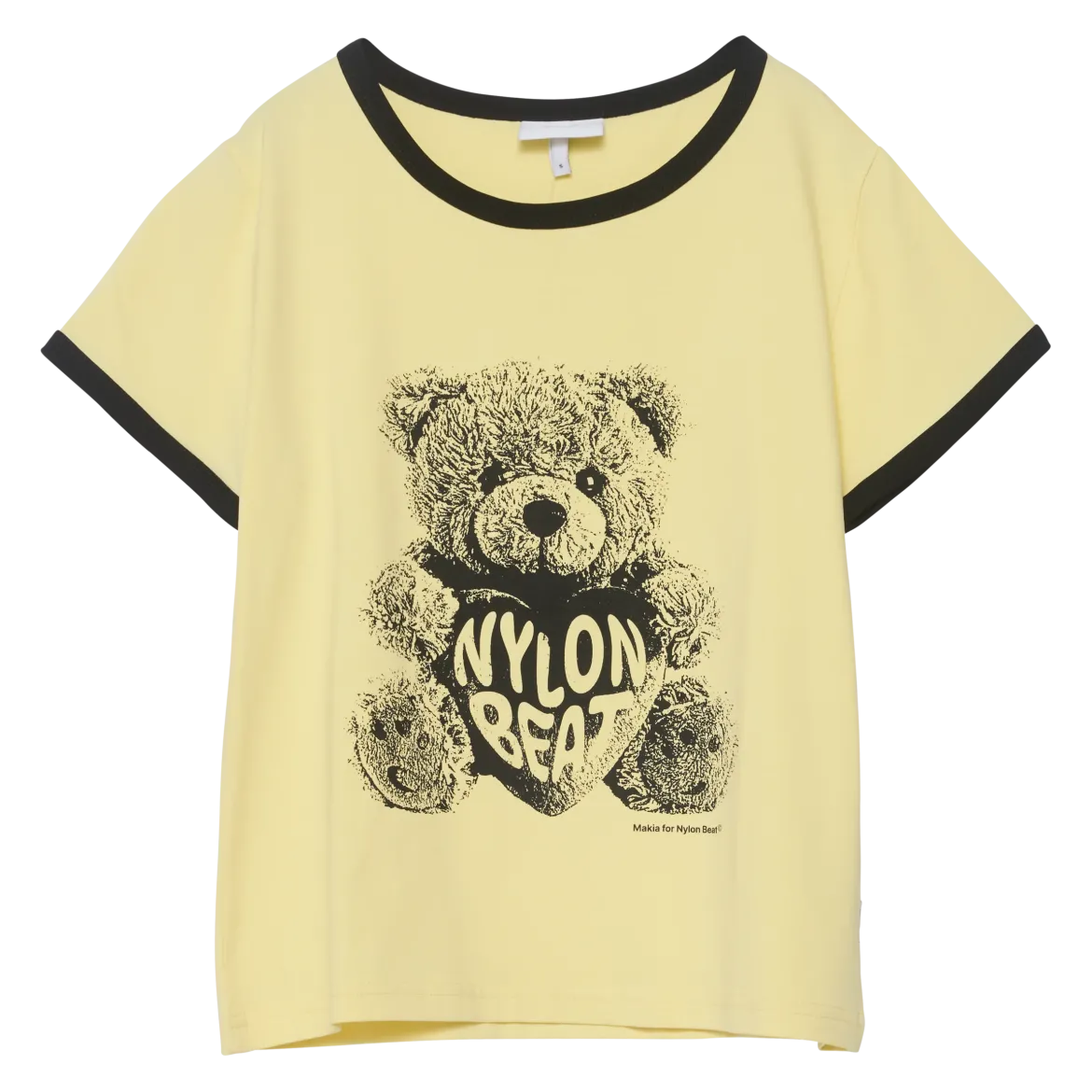 Makia x Nylon Beat T-paita Teddy, keltainen