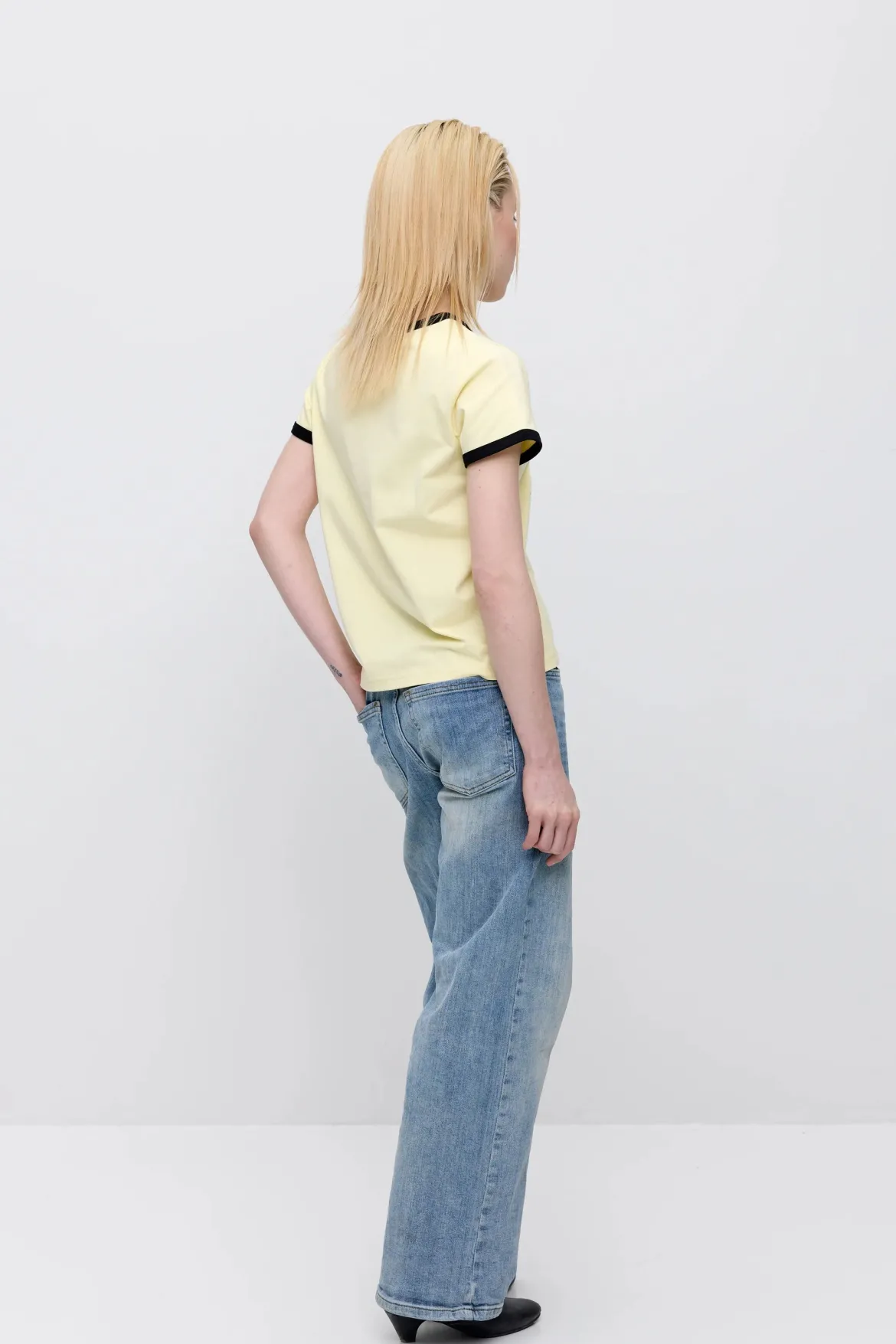 Makia x Nylon Beat T-paita Teddy, keltainen