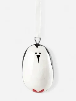 Mifuko Koriste, Wooden ornament | Penguin