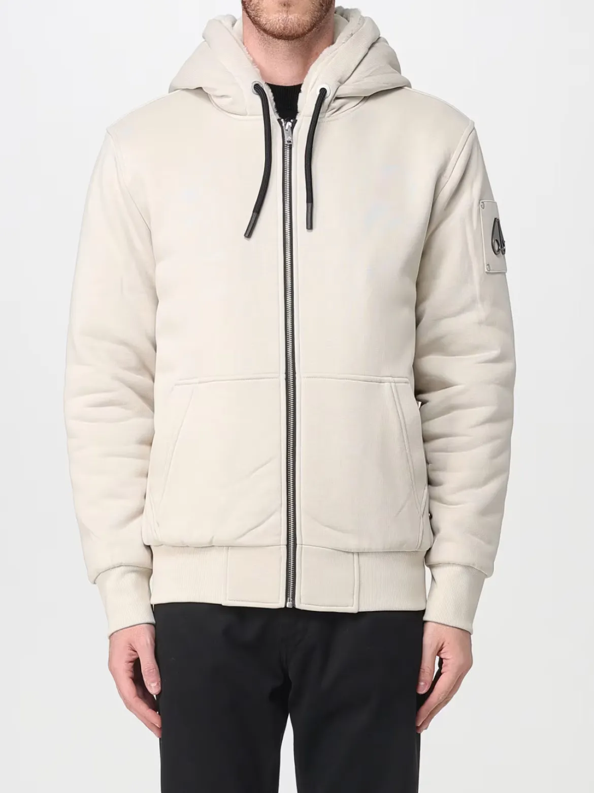 Moose Knuckles miesten huppari Classic Bunny, beige