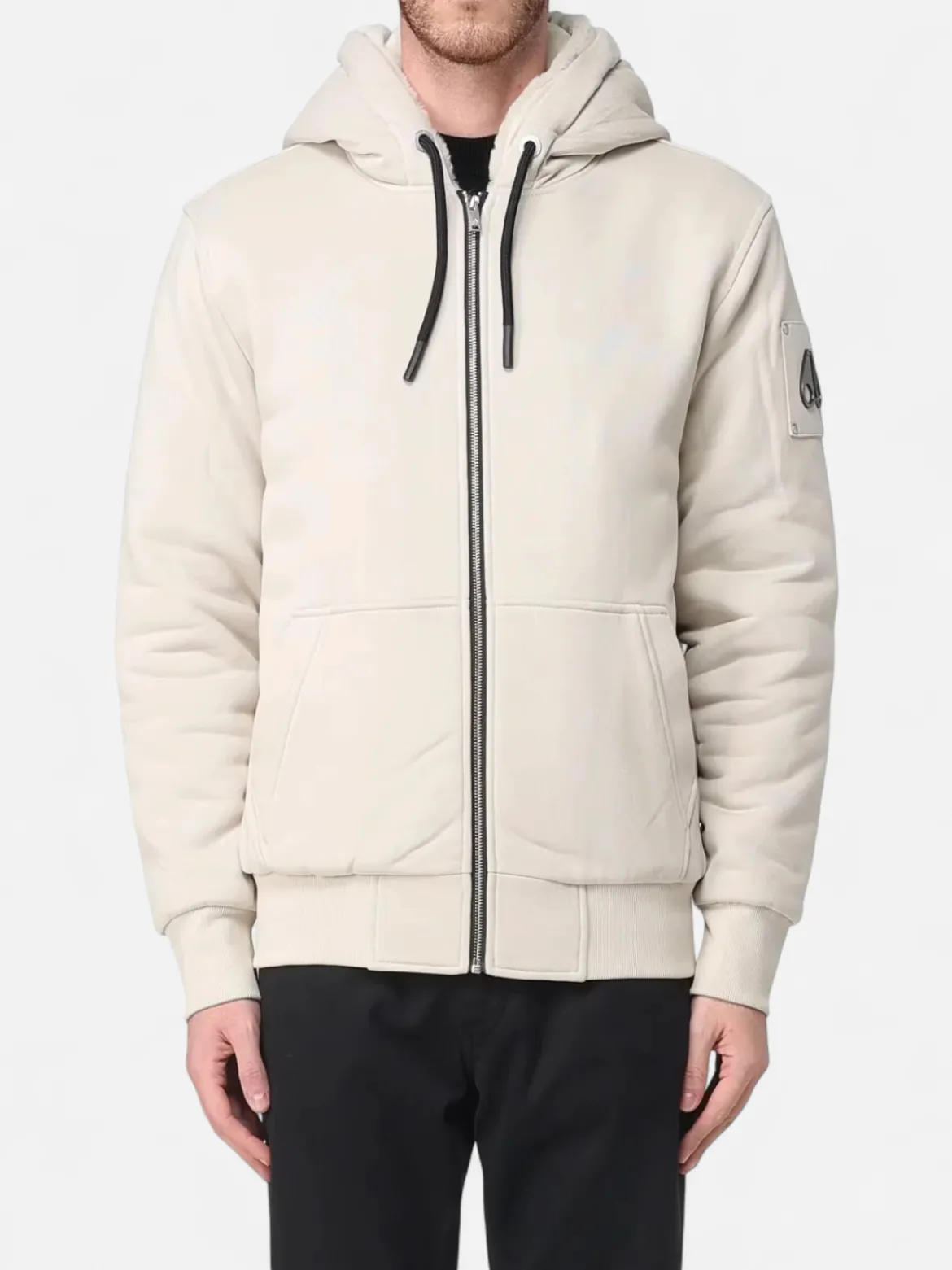 Moose Knuckles miesten huppari Classic Bunny, beige