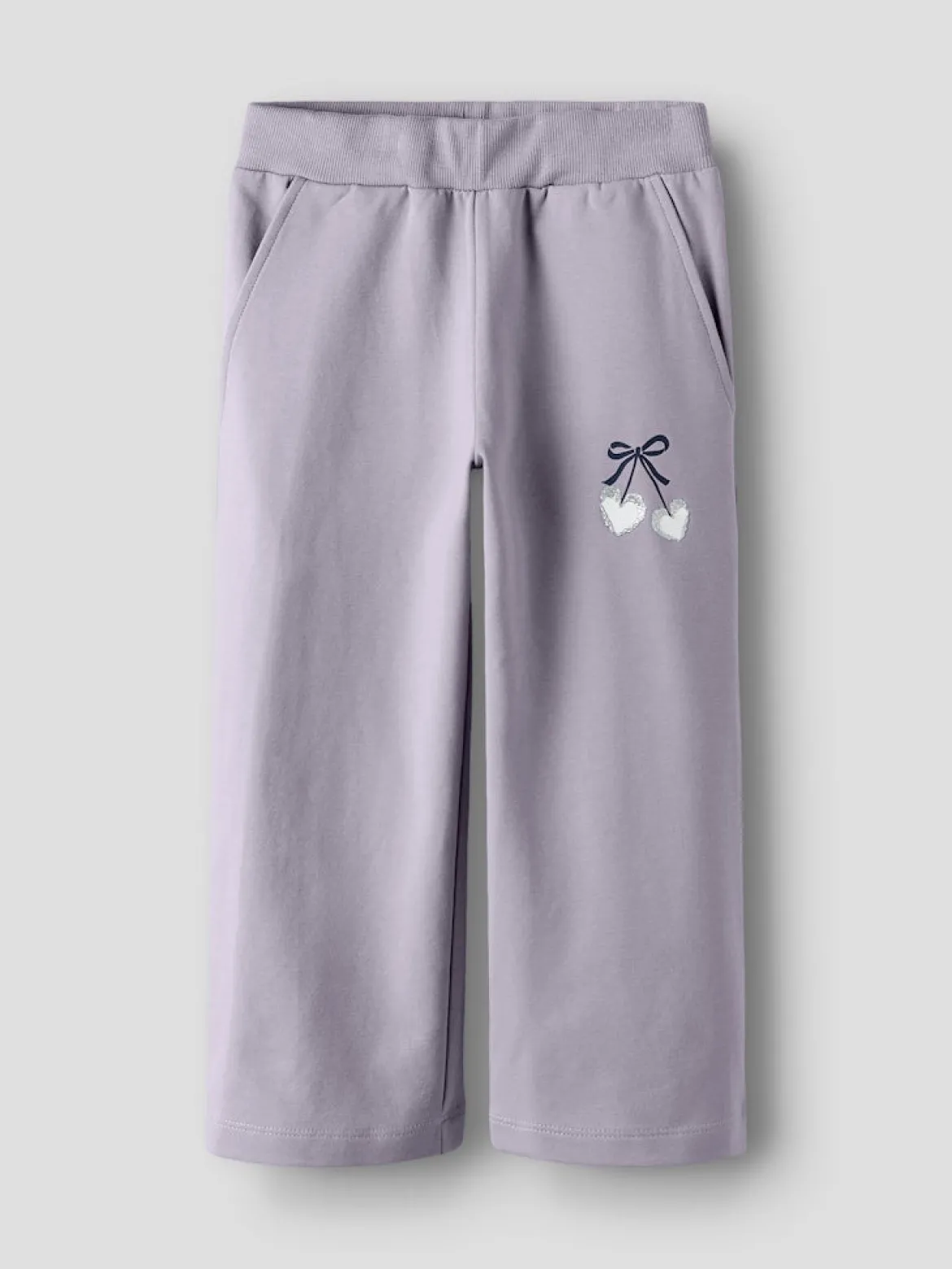 Name It lasten collegehousut NMFBASALT Sweat Wide Pant, vaalea lila