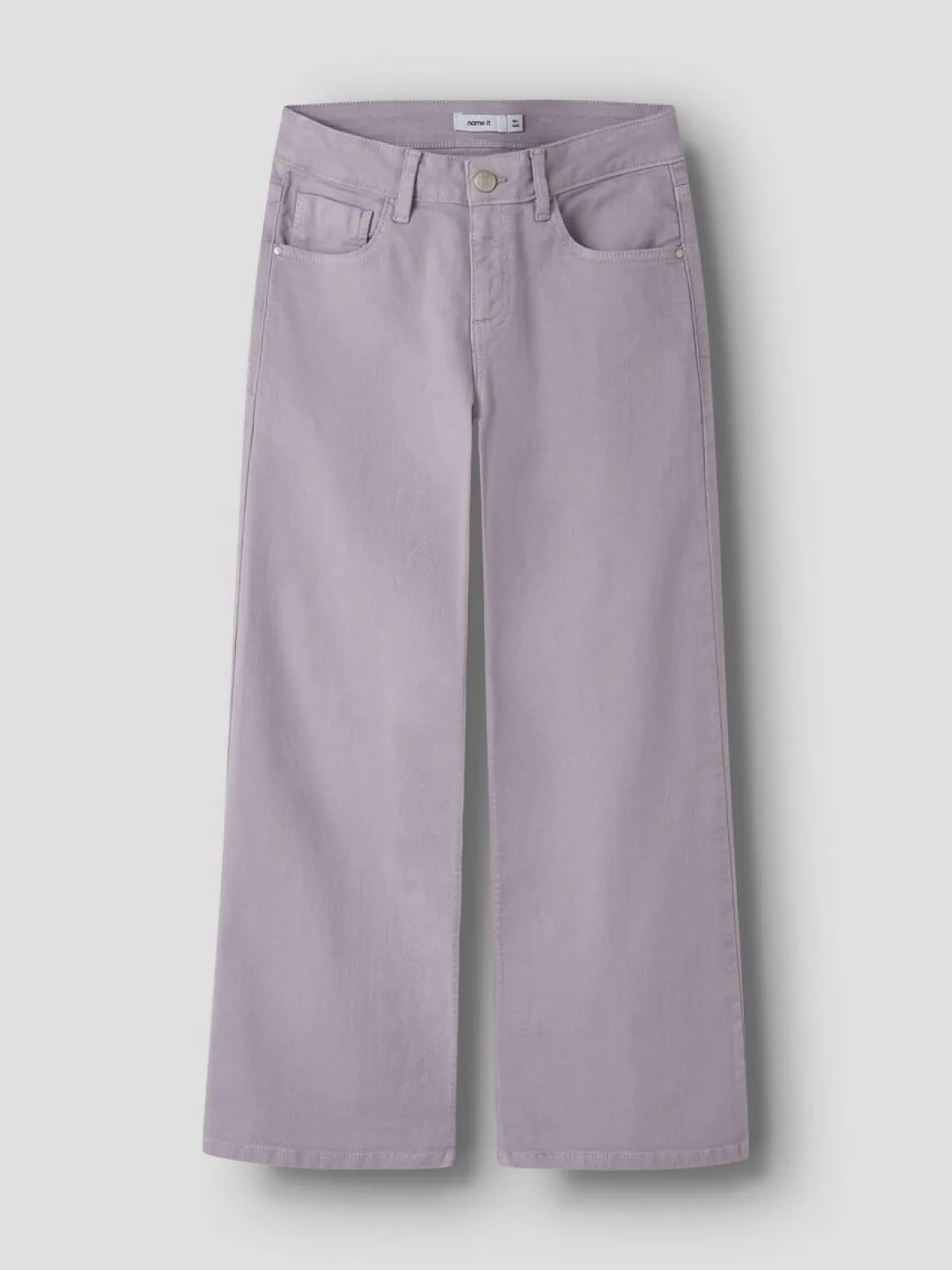 Name It lasten housut NKFROSE WIDE TWI PANT, vaalea lila