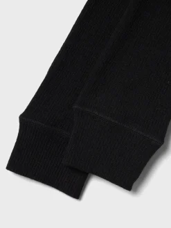Name It lasten leggingsit NknWax Wool Rib, musta