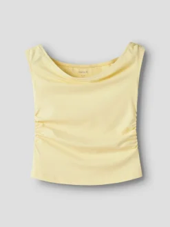 Name It lasten toppi NKFHELGU Slim Tank Top, keltainen