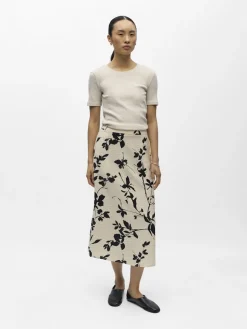 Object hame OBJJACIRA MW Skirt, Sandshell Black simp