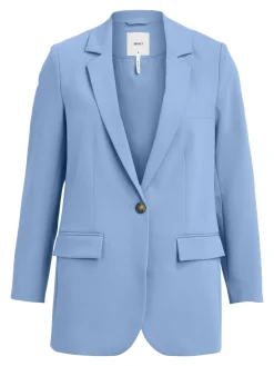 Object Naisten Bleiseri OBJSIGRID LS BLAZER NOOS Vaaleansininen