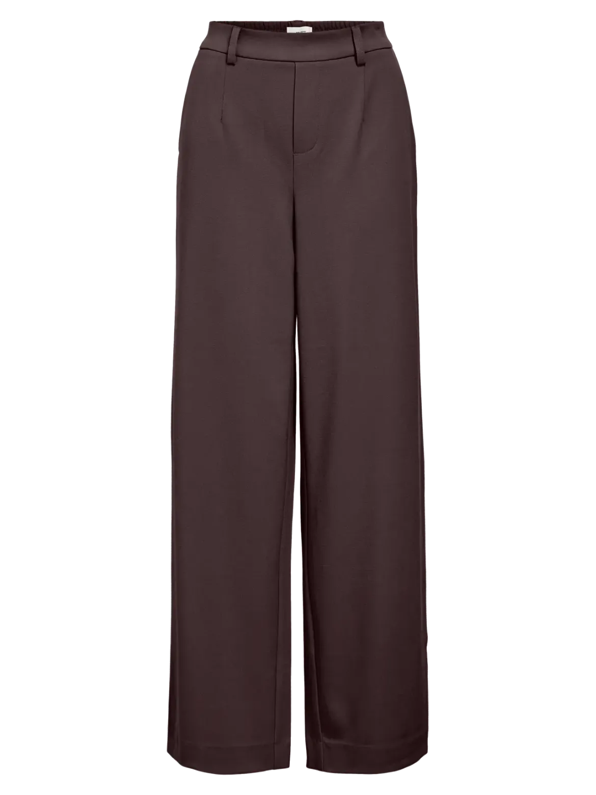 Object naisten housut OBJLisa Wide Pant,Seal Brown