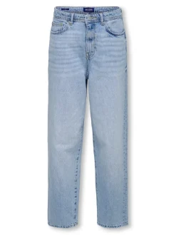 Only and Sons Junior lasten farkut OSJFADE LOOSE DNM NOOS, vaaleansininen