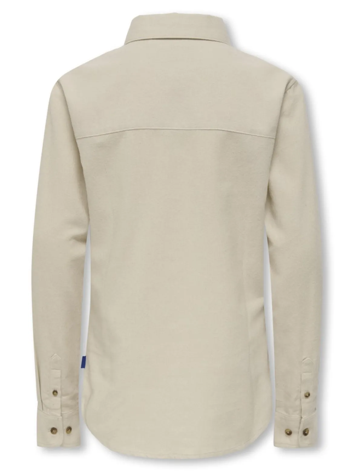 Only and Sons Junior lasten kauluspaita, OSJGUDMUND SLIM SHIRT WVN NOOS Beige