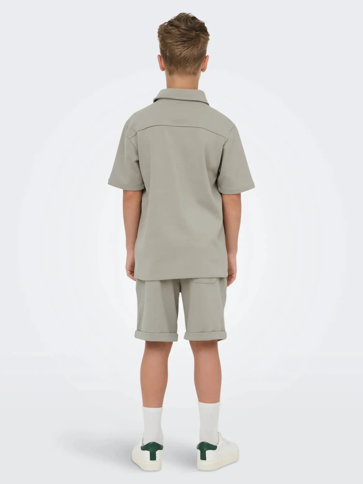 Only and Sons Junior lasten shortsit OSJNEW Kodyl Sweatshorts, beige