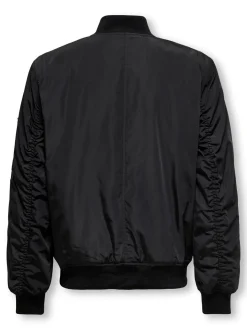 Only and Sons Junior lasten takki OSJJoshua Bomber, musta