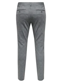 Only and Sons Miesten Chinot, MARK PANT DRESS BLUES NOS Harmaa Ruutu