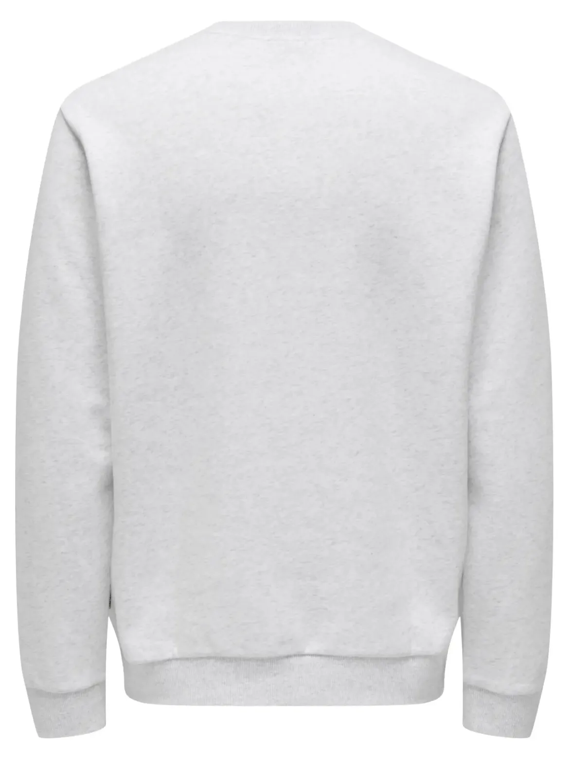 Only and Sons miesten collegepaita ONSCERES Crew Neck, vaaleanharmaa