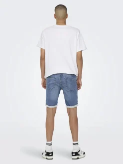 Only and Sons miesten farkkushortsit Indigo