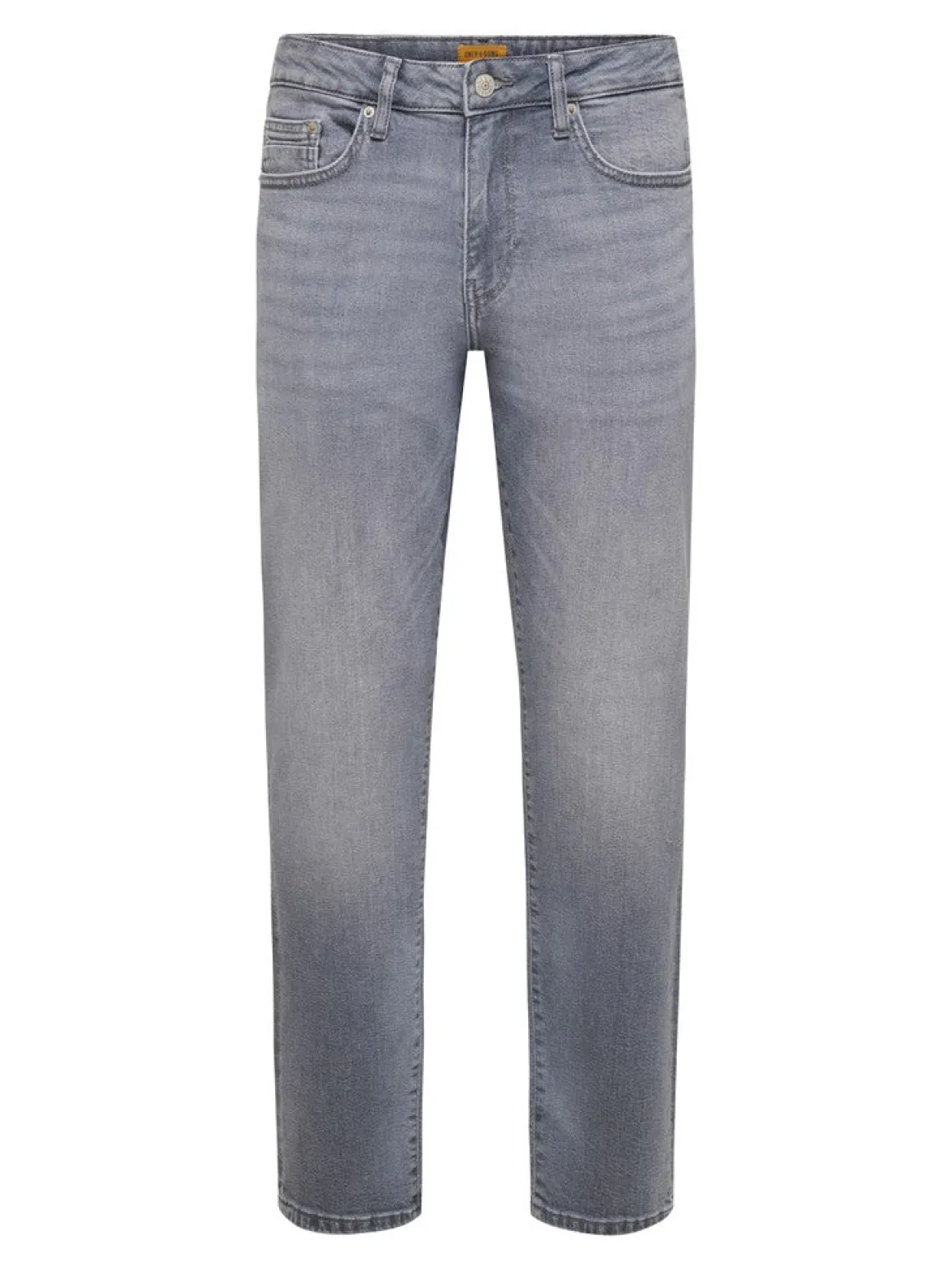Only and Sons miesten farkut Weft Jax, Light Grey Denim