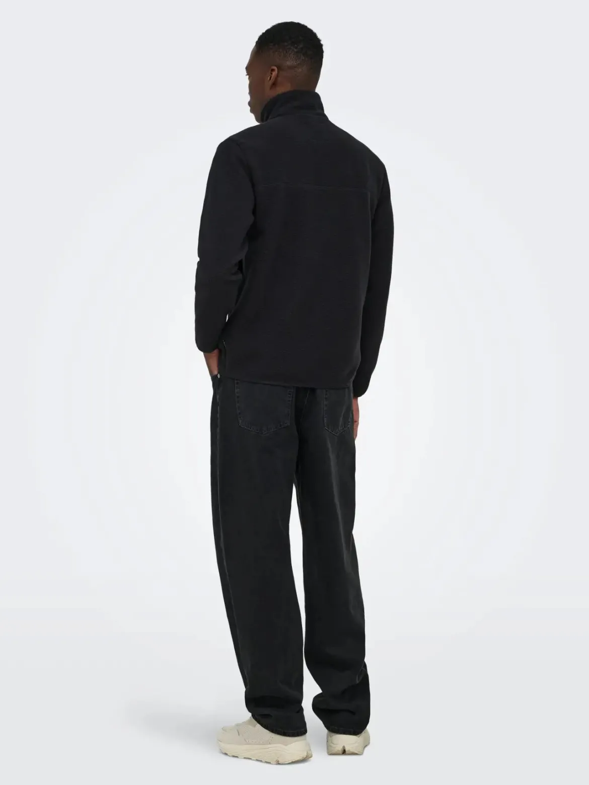 Only and Sons miesten fleece Jason, musta