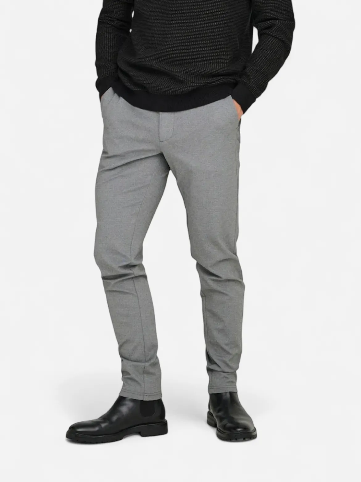 Only and Sons miesten housut Mark Pant, Medium Grey Melange