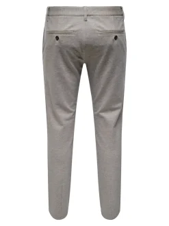 Only and Sons miesten housut Onsmark Slim Tap Disty 2912 Pant, Tobacco Brown
