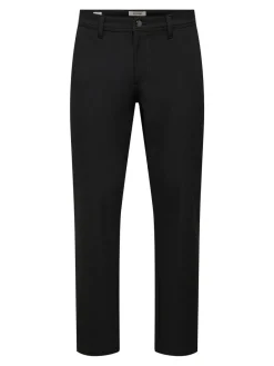 Only and Sons miesten housut Weft Reg Stretch 0651 Pants, Meteorite