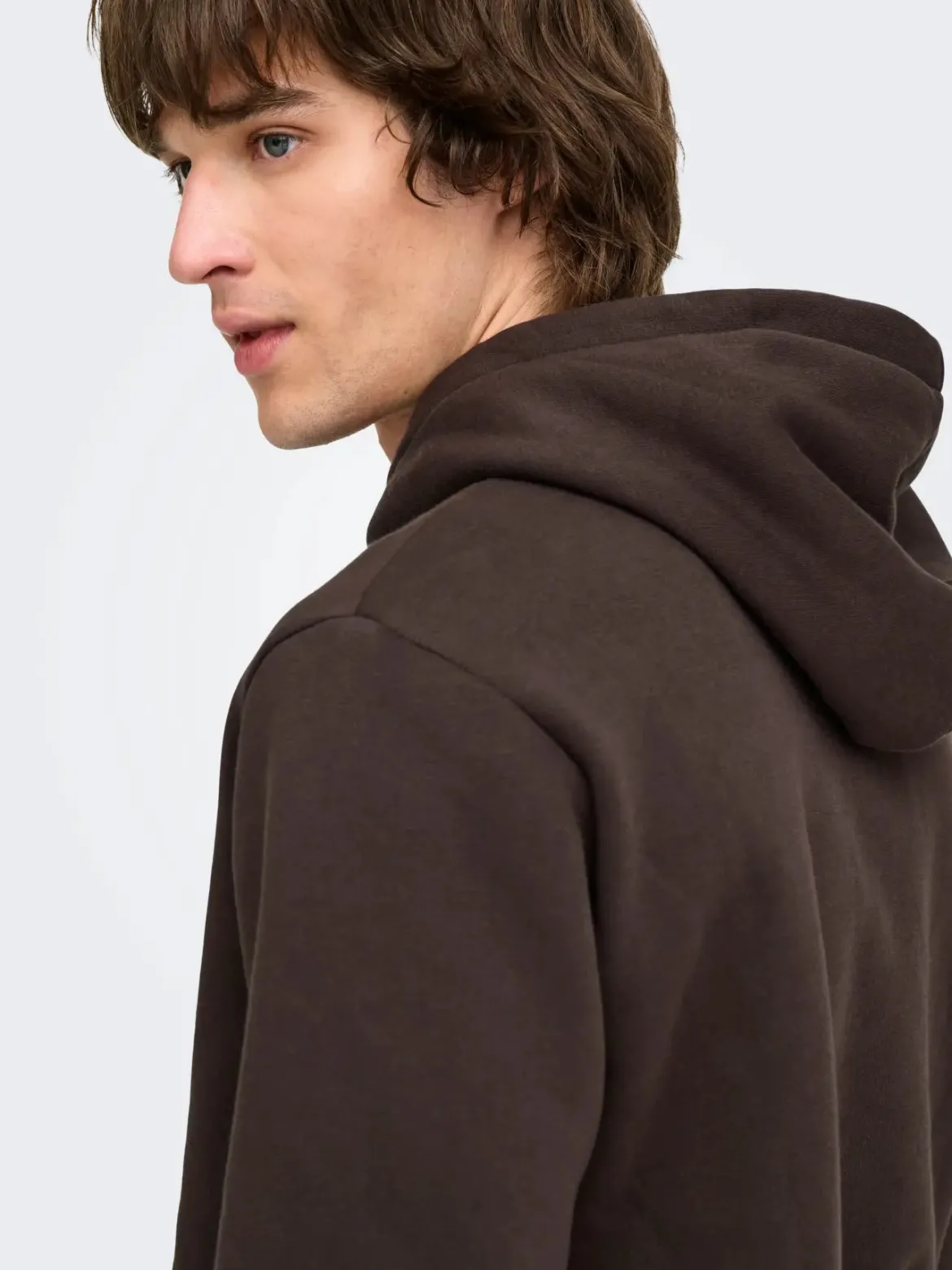 Only and Sons miesten huppari Onsceres, Coffee Bean