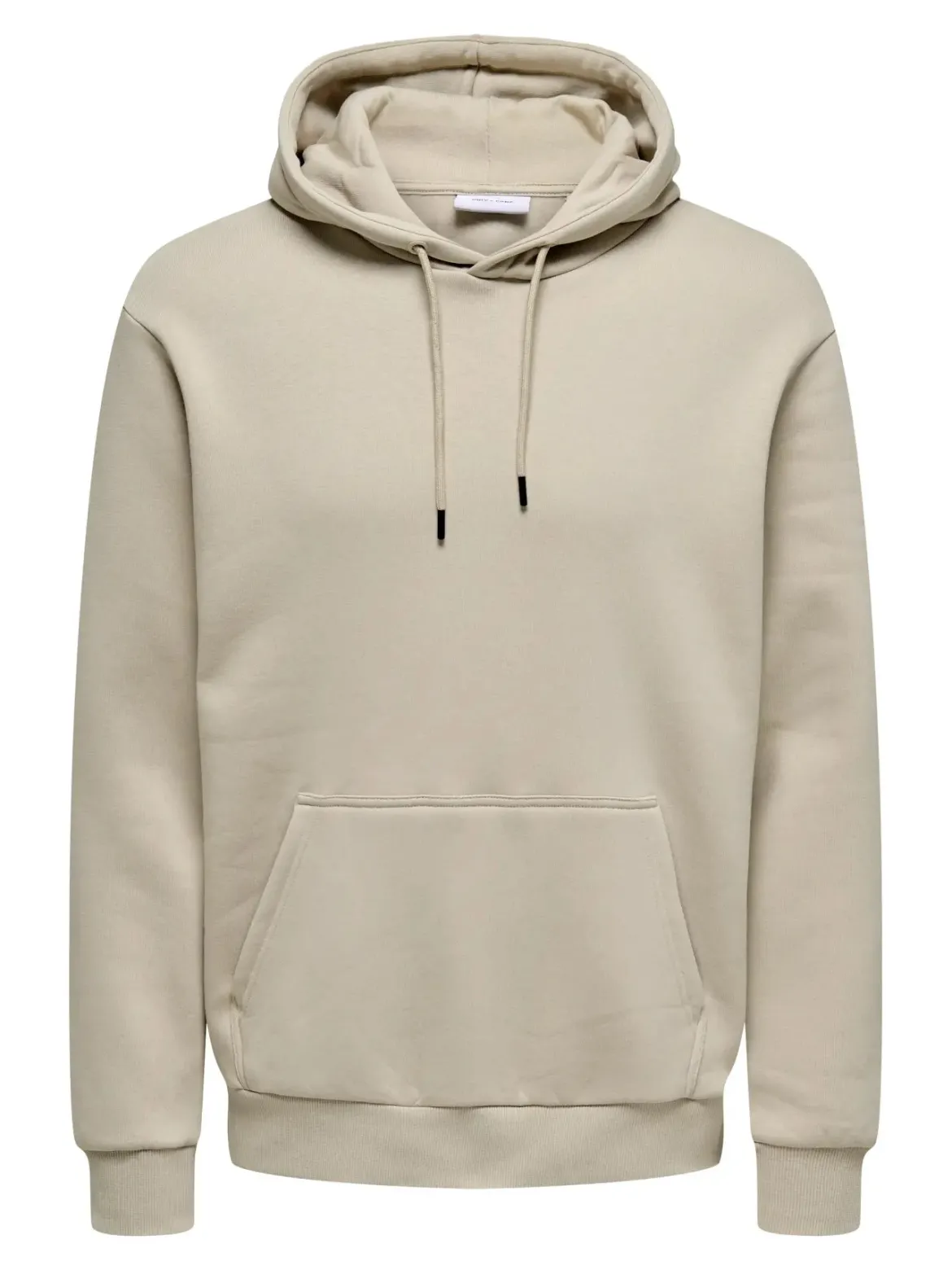 Only and Sons miesten huppari ONSCERES Hoodie Sweat, Silver Lining