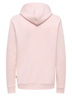 Only and Sons miesten huppari ONSCERES Hoodie Sweat, vaaleanpunainen