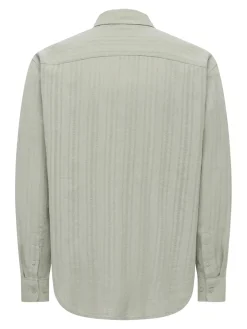 Only and Sons miesten kauluspaita Bates, Seagrass