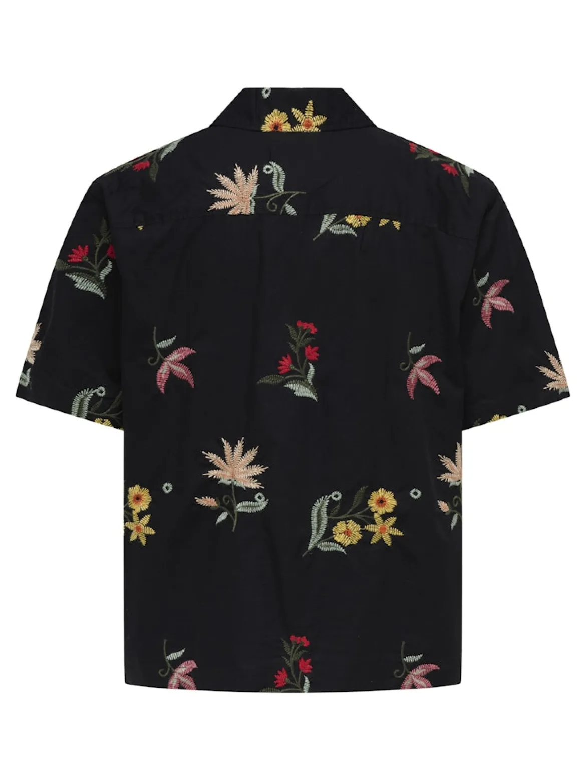 Only and Sons miesten kauluspaita Onsedward Rlx Ss Shirt, Jet Black