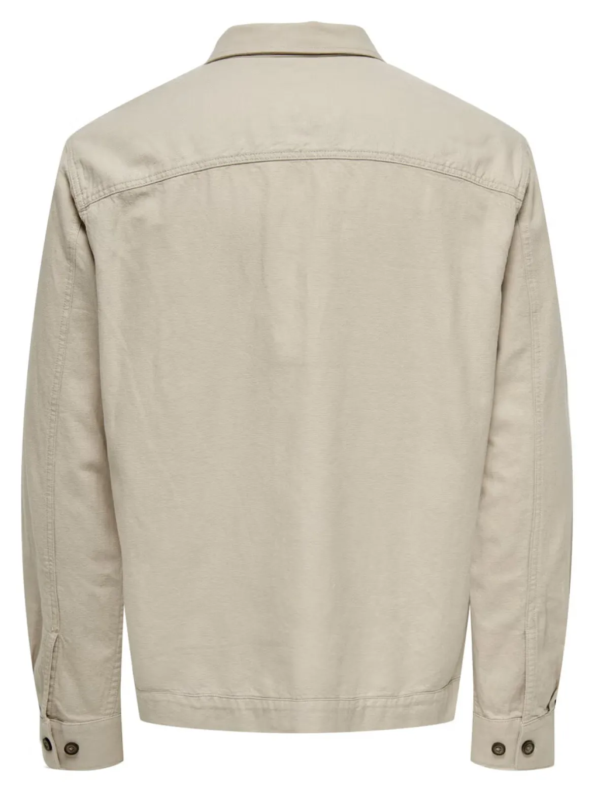 Only and Sons miesten paitatakki Onskennet LS Overshirt Noos, Silver Lining