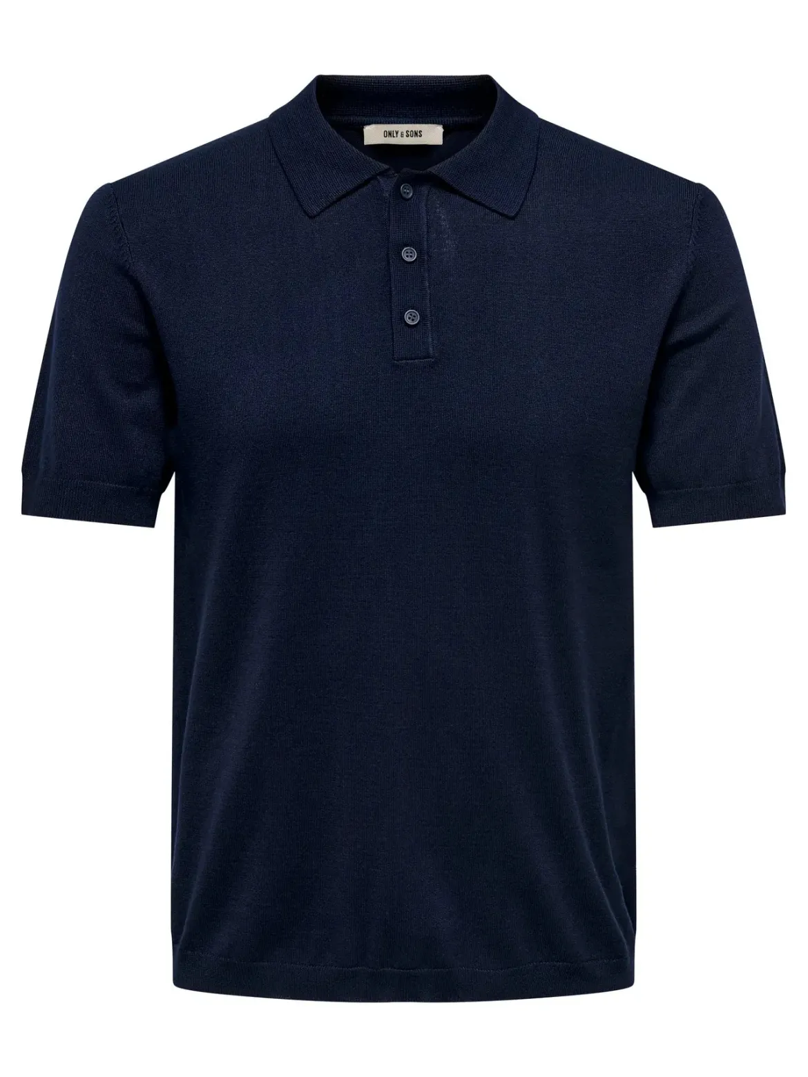Only and Sons miesten pikeepaita, WYLER LIFE POLO KNIT Dark Navy