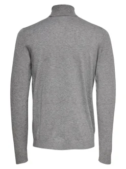 Only and Sons Miesten Pooloneule, Wyler Life Roll Neck Nos Keskiharmaa