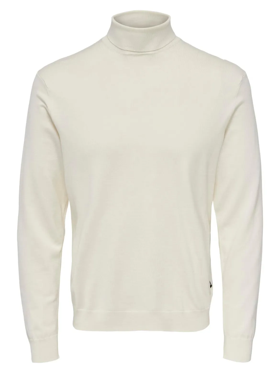 Only and Sons Miesten Pooloneule, Wyler Life Roll Neck Nos Valkoinen
