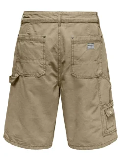Only and Sons miesten shortsit K Onspower Workwear Canvas, Twill