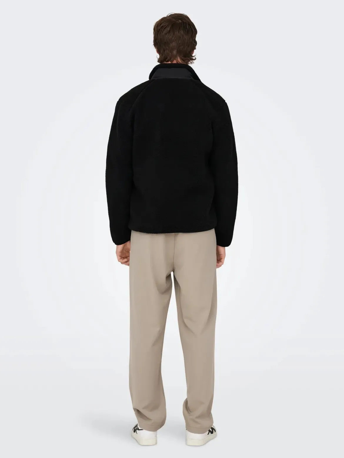 Only and Sons Miesten Teddytakki, DALLAS SHERPA JACKET Musta