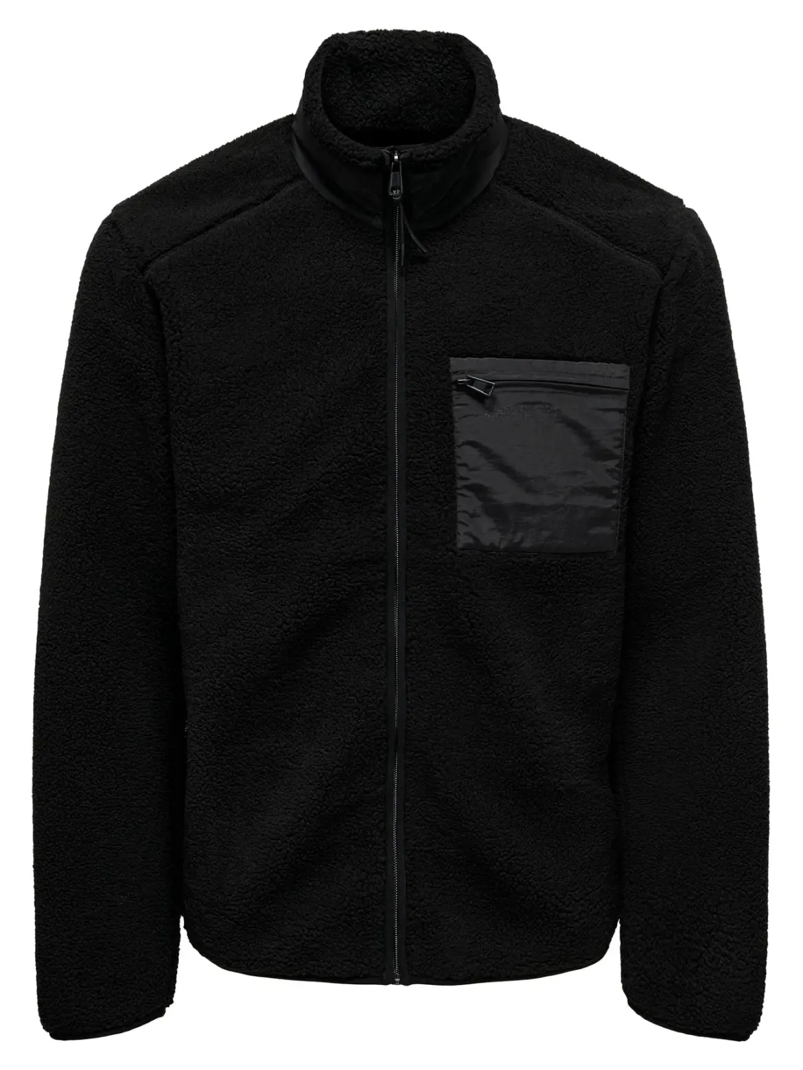 Only and Sons Miesten Teddytakki, DALLAS SHERPA JACKET Musta