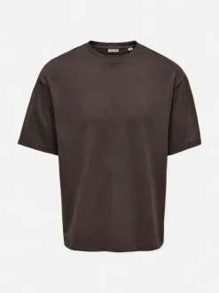 Only and Sons miesten T-paita Caspian, Mulch