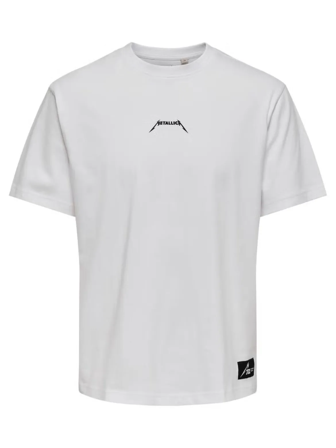 Only and Sons miesten T-paita Metallica, Bright White Cradle
