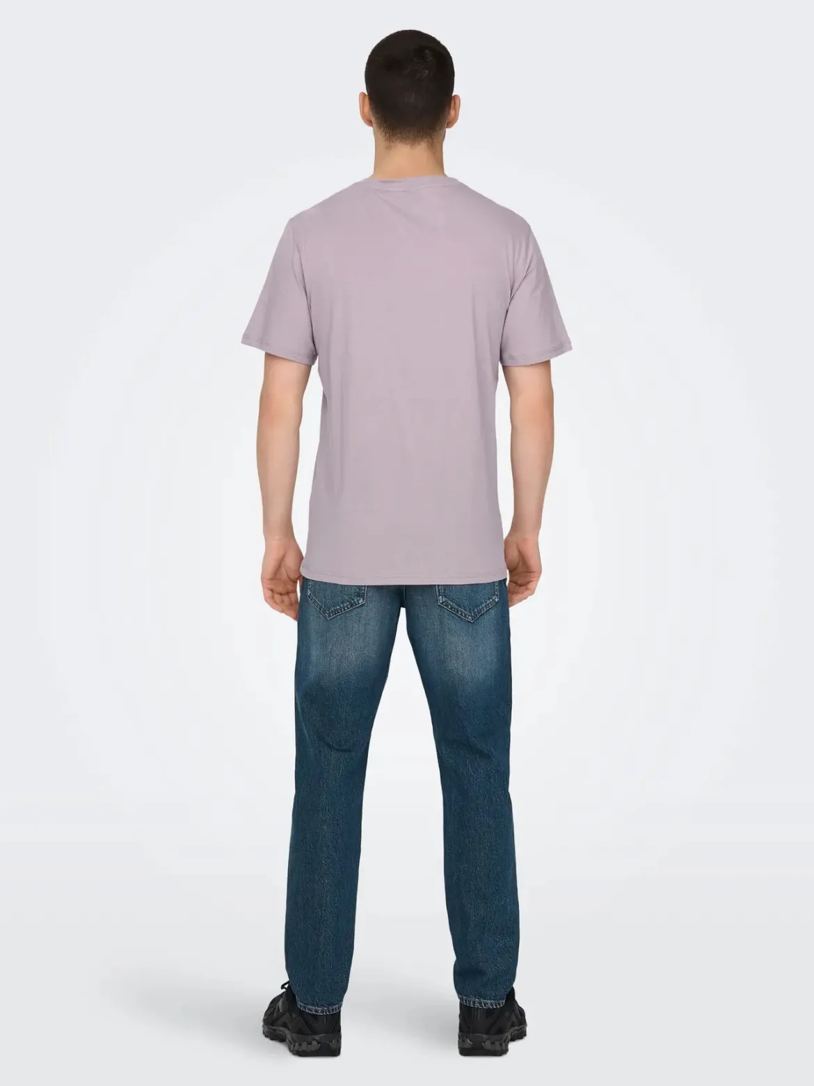 Only and Sons miesten T-paita Onsmax Life Ss Stitch Tee Noos, Nirvana