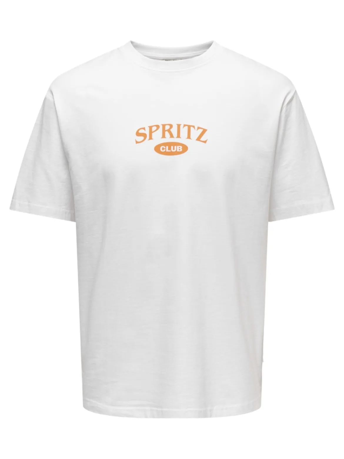 Only and Sons miesten t-paita Spritz Italy Rlx SS Tee, Valkoinen