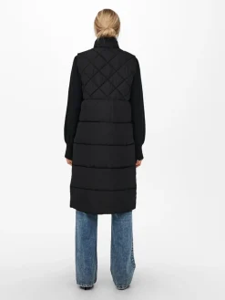 Only Naisten Liivi ONLSTACY QUILTED WAISTCOAT NOOS Musta