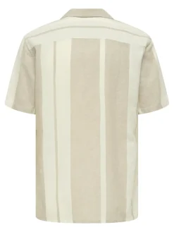 Only & Sons miesten kauluspaita ONSCaiden Shirt, Vintage Khaki