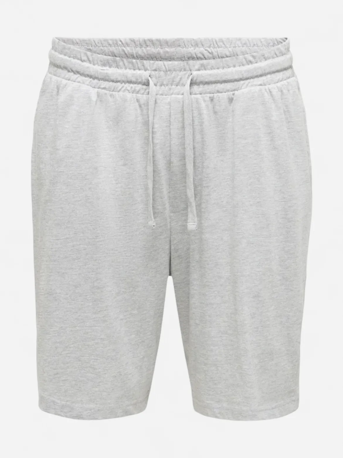 Only & Sons miesten shortsit Basic, Light Grey Melange