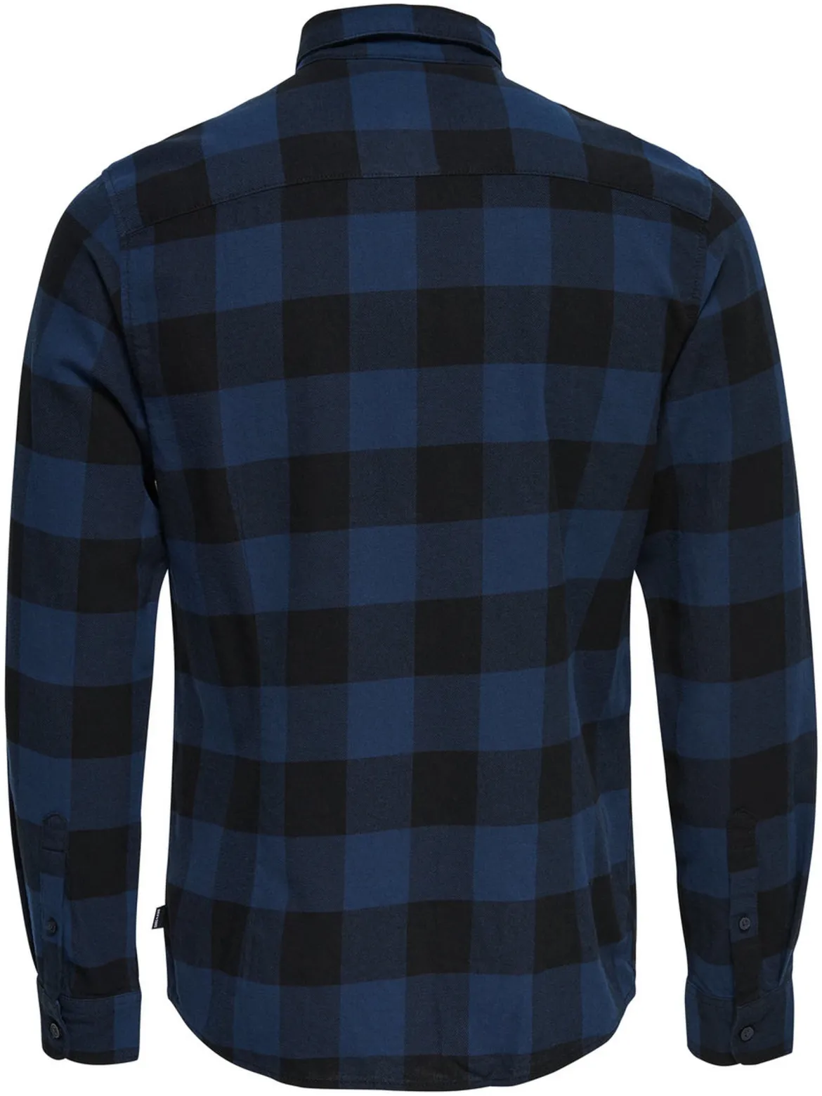 Only & Sons Ruudullinen Kauluspaita Sininen Ruutu