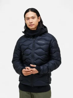 Peak Performance miesten takki, M HELIUM DOWN HOOD JACKET Musta