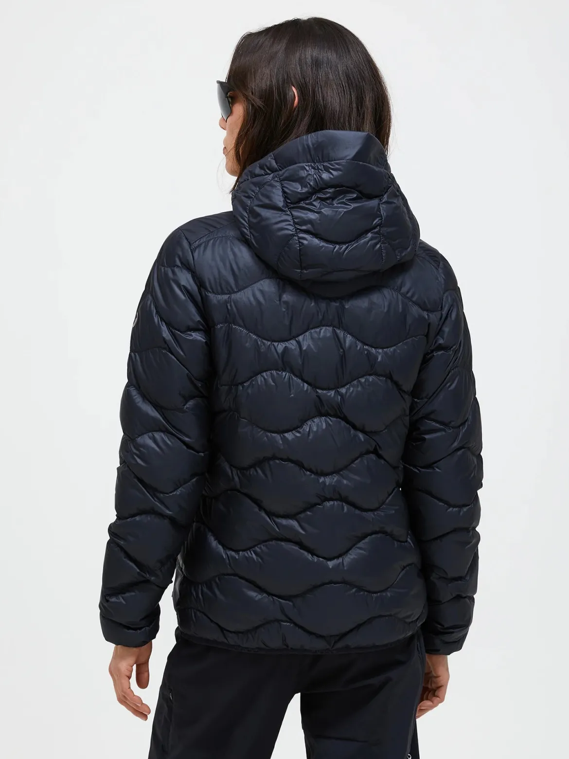 Peak Performance Naisten Kevytuntuvatakki, W Helium Down Hood Jacket Musta