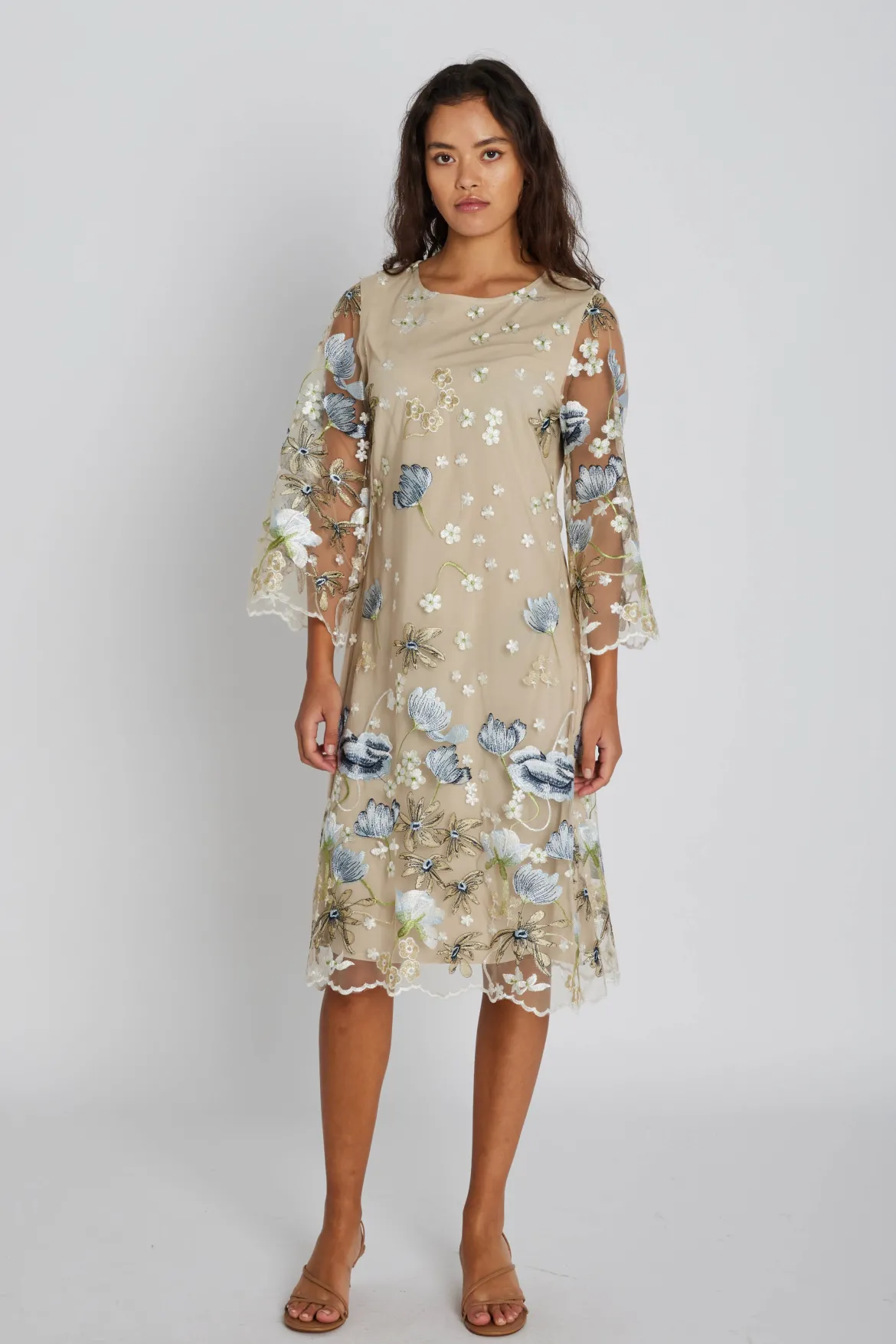 Philosophy Blues Original mekko Poppy Dress, monivärinen kuosi