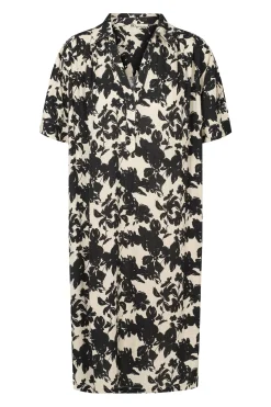 Philosophy Blues Original naisten mekko, MINT DRESS Mustavalkoinen